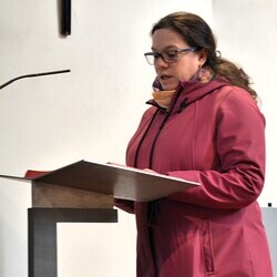 Alexandra Deutsch bei der Lesung